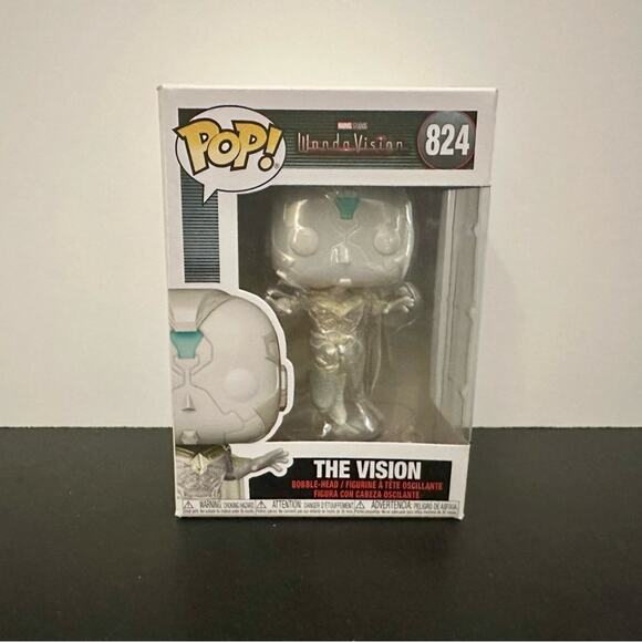 The Vision #824 – WandaVision Funko Pop (Box Wear) - Picture 1 of 7